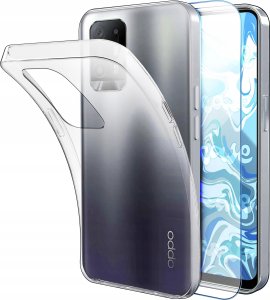Etui Do Samsung Galaxy M33 5G (Przezroczyste, Silikonowe, Ochronne)   Szkło 1