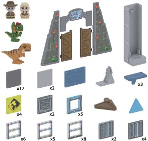 Tile Town TILE TOWN Jurassic world park playset 8