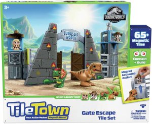 Tile Town TILE TOWN Jurassic world park playset 9