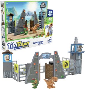 Tile Town TILE TOWN Jurassic world park playset 2
