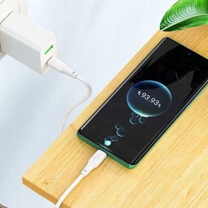 Kabel USB Hoco USB-C - USB-C 1 m Biały 3