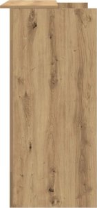 vidaXL Biurko recepcyjne dąb artisan 100x50x103,5 cm drewno klejone (3324168) 6