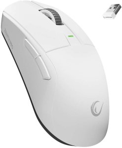 Mysz Rampage Zenith Pro 26000 DPI biała + odbiornik 4 KHz PAW3395 BT 5.2  (ZENITHPRO-WHITE) 2