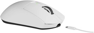 Mysz Rampage Zenith Pro 26000 DPI biała + odbiornik 4 KHz PAW3395 BT 5.2  (ZENITHPRO-WHITE) 8