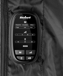 ML Aparat do drenażu limfatycznego na jedną nogę , 5 komór ,bezprzewodowy , REBEL ACTIVE 4