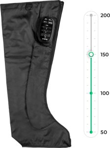 ML Aparat do drenażu limfatycznego na jedną nogę , 5 komór ,bezprzewodowy , REBEL ACTIVE 10