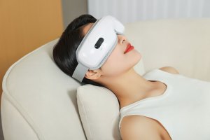 Masażer Masaż do Oczu Skroni na Oczy Wibracyjny Podgrzewanie Muzyka Jabees / A259 5