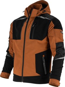 BLUZA STRETCH BRĄZOWO-CZARNA, "M", CE, LAHTI 1