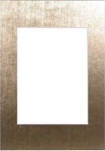 Passepartout 30x40, golden 1