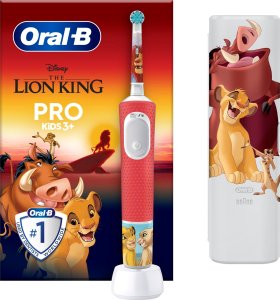 Szczoteczka Braun Pro Kids Król Lew Czerwona 1