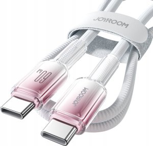 Kabel USB Joyroom USB-C - USB-C 1.2 m Biały (JYR1128) 5