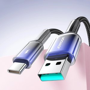 Kabel USB Joyroom USB-A - USB-C 1.2 m Czarny (JYR1133) 9