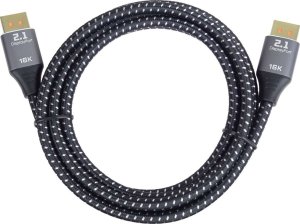 Kabel PremiumCord DisplayPort - DisplayPort 2.2m czarny (kport11-02) 2