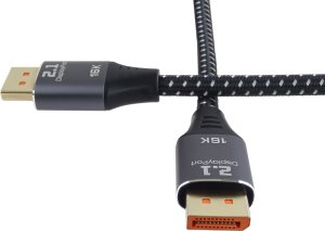Kabel PremiumCord DisplayPort - DisplayPort 2.2m czarny (kport11-02) 8