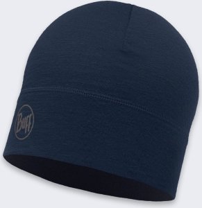 Czapka Buff Safety Merino Wool Solid Navy 1