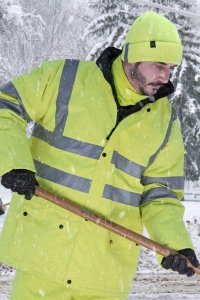 Czapka Buff Safety Knited Polar Fluor Yellow 2