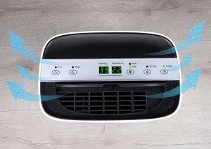 Alpina osuszacz i oczyszczacz powietrza 10 litrów 220W do 100m 3