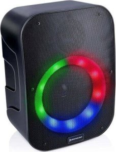 Dunlop głośnik mobilny Bluetooth 20W D500 Radio FM Diody LED Czarny 2