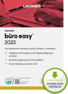 LEXWARE ESD b�ro easy 2025 Download Jahresversion 365-Tage 1