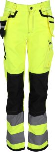LH-WESPE-T - Spodnie ochronne do pasa WESPE damskie 6 kieszeni idealne dla monterek i innych służb porządkowych końcówki tkanina splot twill 86% poliester 14% bawełna o gramaturze 300 g/m2 44 8