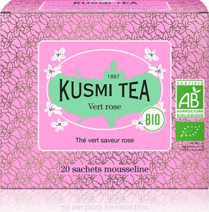 Kusmi Tea - Green rose Bio - Herbata 20 saszetek 1