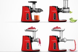 Wyciskarka wolnoobrotowa Amzchef GM3001-RD 5