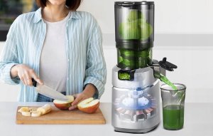 Wyciskarka wolnoobrotowa AMZCHEF SJ-036-SV (srebrny) 6