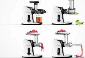 Wyciskarka wolnoobrotowa AMZCHEF GM3001-WT (biały) 4