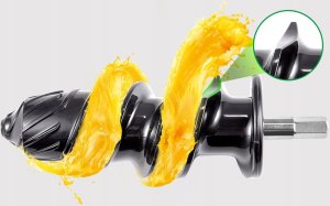 Wyciskarka wolnoobrotowa AMZCHEF GM3001-WT (biały) 6