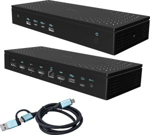 i-tec CA5MONITORDOCKPD stacja dokująca Przewodowa USB 3.2 Gen 1 (3.1 Gen 1) Type-C Czarny 1