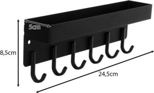 Wieszak z półką Ruhhy 24603 4