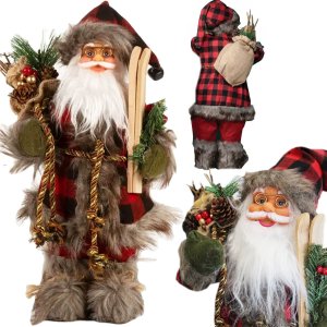 ŚWIĘTY MIKOŁAJ SKANDYNAWSKI FIGURKA ŚWIĄTECZNA NA ŚWIĘTA PREMIUM 45CM 1