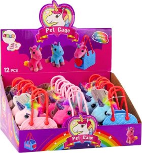 Pluszowy Jednorożec W Gumowej Torebce Kolorowa Grzywa 3 Rodzaje 4