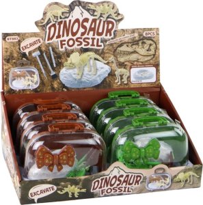 LeanToys Archeolog Wykopaliska Zestaw Dinozaury W Walizce Odkrywca 4