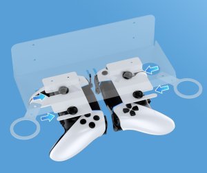 Uchwyt Ścienny na Ścianę Wieszak do Sony PlayStation 5 PS5 SLIM + PS Portal / JYS-P5213 7