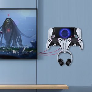 Uchwyt Ścienny na Ścianę Wieszak do Sony PlayStation PS Portal + Akcesoria / P5211-V2 5