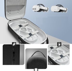 Futerał Etui Walizka na Gogle Okulary VR Oculus Meta Quest 3 3S Pasek Elite / JYS-MQ020 7