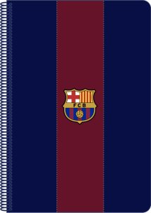 Zeszyt w kratkę A4 FC Barcelona 80 kartek wyrywane 1