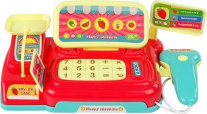 Kasa Sklepowa Wózek Skaner Na Baterie LEAN Toys 2