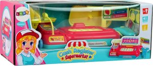 Kasa Sklepowa Wózek Skaner Na Baterie LEAN Toys 5
