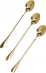 Latte spoon set Homla STILO Gold, 3 pcs. 1