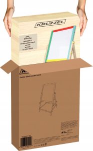 Tablica drewniana dwustronna Kruzzel 23546 1