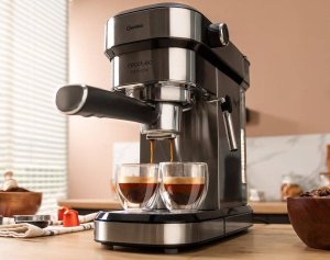 Ekspres ciśnieniowy Cecotec Ekspres do kawy kolbowy z spieniaczem mleka Cecotec Cafelizzia 790 Steel DUO Srebrny 4