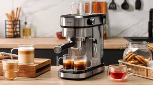 Ekspres ciśnieniowy Cecotec Ekspres do kawy kolbowy z spieniaczem mleka Cecotec Cafelizzia 790 Steel DUO Srebrny 5