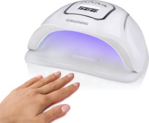Lampa do paznokci Grundig Lampa Do Paznokci UV LED Hybryda Żel 45 Diod Timer Grundig Biały 3
