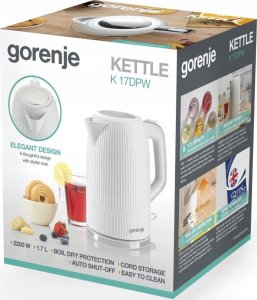 Czajnik Gorenje K17DPW Biały 11