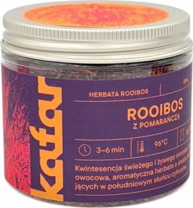 Long Man Tea Kafar Rooibos z pomarańczą Herbata sypana 50g 2
