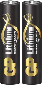 GP Bateria litowa, AAA (LR03), AAA, 1.5V, GP, blistr, 2-pack 2