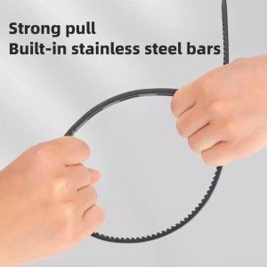 Zapięcie rowerowe na kask rowerowy zamek na szyfr 0.5m - czarne 13