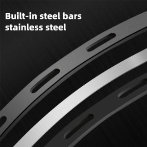 Zapięcie rowerowe na kask rowerowy zamek na szyfr 0.5m - czarne 6